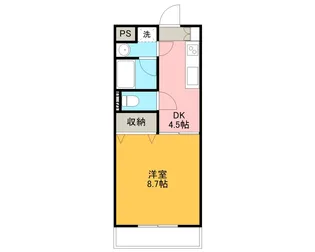 ルーシッドコート【1階】の間取り