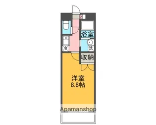 アヴェニール【308号室】の間取り