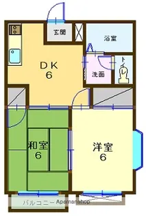 ヴィブレMAKI Ⅲ【2階】の間取り