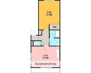 ヴィブレつばさⅢ【3階】の間取り