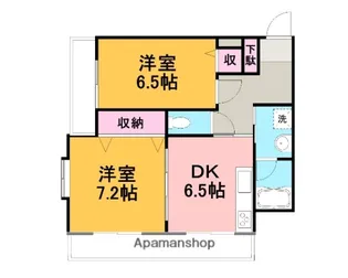 千本westcorp【2階】の間取り