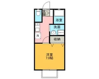 プレミール秋【1階】の間取り