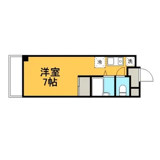 メゾン平成【1階】の間取り