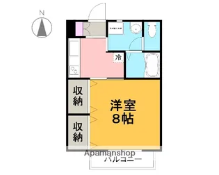 サングレース【2階】の間取り