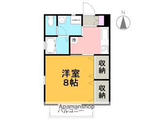 サングレース【1階】の間取り