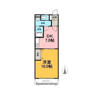 RICOGARDENHILL’S【1階】の間取り