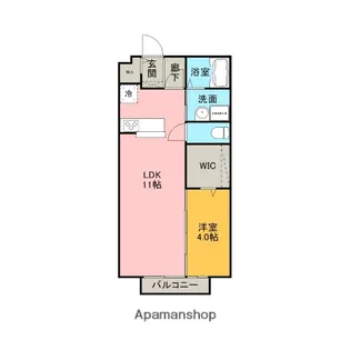グレイスコート【2階】の間取り