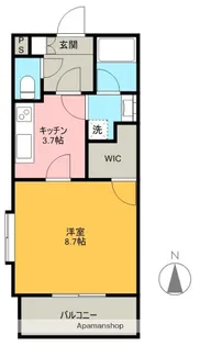 グランフィーノ【303号室】の間取り