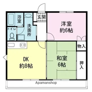 ルマンS【1階】の間取り