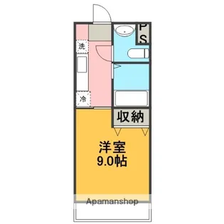 HEPTA HOUSE【1階】の間取り