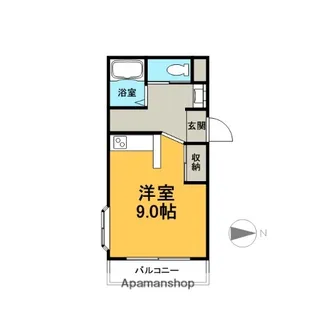 グローリアレジデンス【3階】の間取り