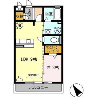 エスペランサ TAKI【2階】の間取り