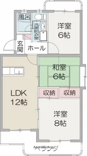 エスポワール【1階】の間取り