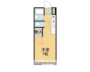 ルネパレス今里【1階】の間取り