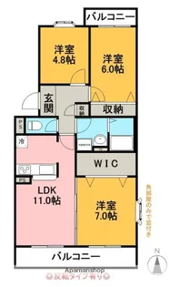 アストリア【1階】の間取り