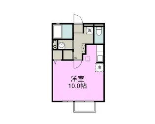 マーメゾンK【1階】の間取り