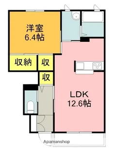 エモシオン【1階】の間取り