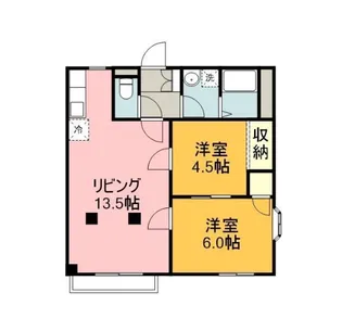 エルディム希望【2階】の間取り