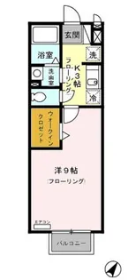 グランセジュール【2階】の間取り