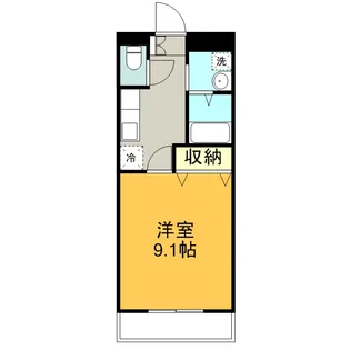 パレス ローリエ【202号室】の間取り