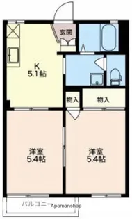 サンモール駿河台【1階】の間取り