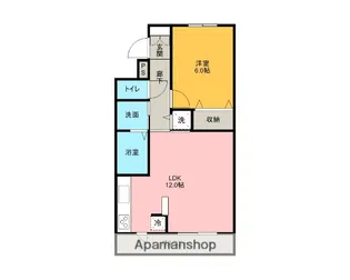 グランフィエルテ【2階】の間取り