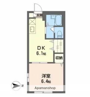 サンモール MAI C棟【1階】の間取り