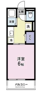 コーポタカダ【1階】の間取り