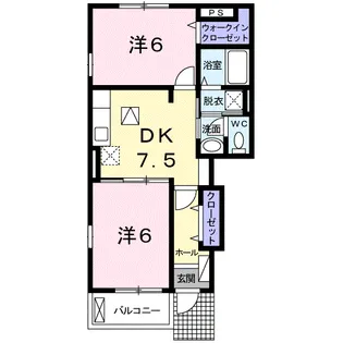 富士VIEW1【1階】の間取り