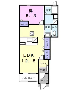 パークレジデンス【1階】の間取り