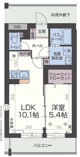 マトリカリア【1階】の間取り