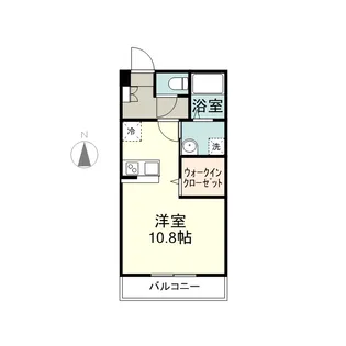 バルタザール【2階】の間取り