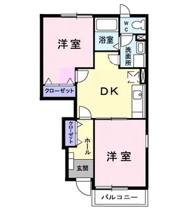 ベラビスタ C【1階】の間取り