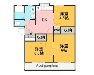 メゾン・フィオレ【2階】の間取り
