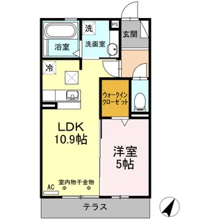 コンフォート新橋【3階】の間取り