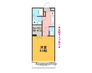 アルコバレーノ【3階】の間取り