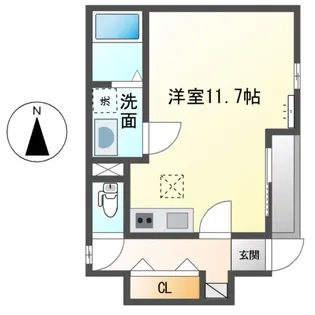 富士 VIEW ANNEX【1階】の間取り