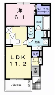 LUCEⅡ【1階】の間取り