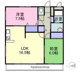 フライジング【2階】の間取り