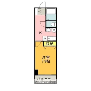 フレッサ裾野【304号室】の間取り
