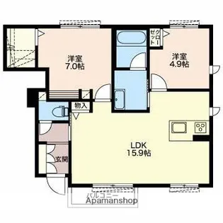 La Famille【1階】の間取り