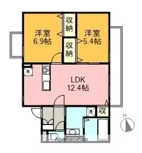 グランヴェニール【3階】の間取り