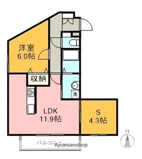 グランヴェニール【2階】の間取り