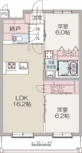 コンフォプラス【1階】の間取り
