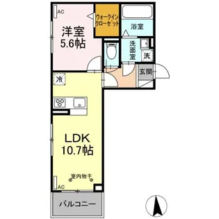 BRISA(ブリーサ)【3階】の間取り