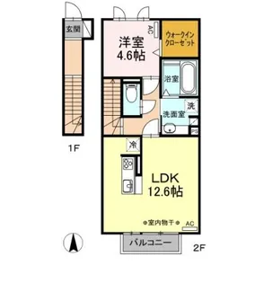リメインズ T【2階】の間取り