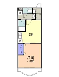 グランヒルズK−1【1階】の間取り