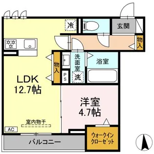 (仮)沼津市富士見町PJ【3階】の間取り