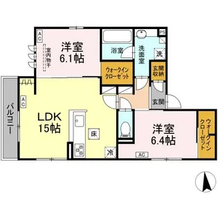 (仮称)DーROOM沼津市若葉町分譲賃貸PJ【1階】の間取り