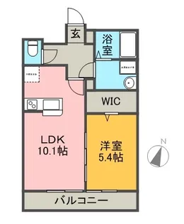 メルキオール【4階】の間取り